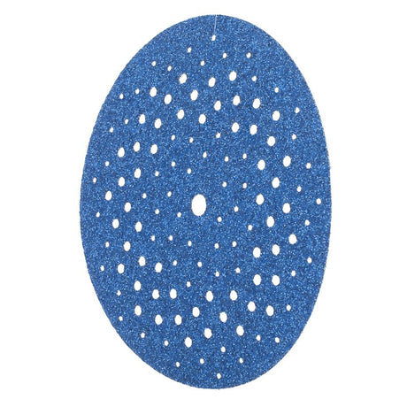 Norton 07660703233 Sanding Disc, 5 in Dia, 11/16 in Arbor, 60 Grit, Coarse, Alumina Ceramic Abrasive, Spiral