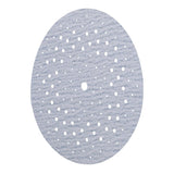 Norton 07660703230 Sanding Disc, 5 in Dia, 11/16 in Arbor, P120 Grit, Medium, Alumina Ceramic Abrasive, Spiral