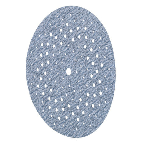 Norton 07660703222 Sanding Disc, 5 in Dia, 11/16 in Arbor, P100 Grit, Medium, Alumina Ceramic Abrasive, Spiral