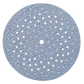 Norton 07660703222 Sanding Disc, 5 in Dia, 11/16 in Arbor, P100 Grit, Medium, Alumina Ceramic Abrasive, Spiral