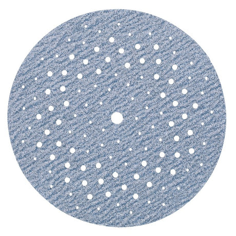 Norton 07660703222 Sanding Disc, 5 in Dia, 11/16 in Arbor, P100 Grit, Medium, Alumina Ceramic Abrasive, Spiral