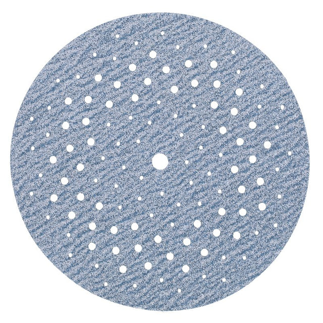 Norton 07660703222 Sanding Disc, 5 in Dia, 11/16 in Arbor, P100 Grit, Medium, Alumina Ceramic Abrasive, Spiral