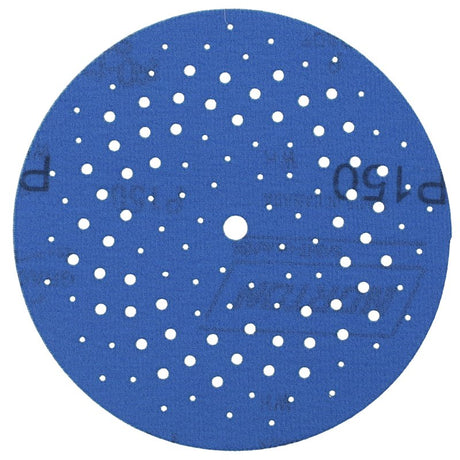 Norton 07660703220 Sanding Disc, 5 in Dia, 11/16 in Arbor, P150 Grit, Fine, Alumina Ceramic Abrasive, Spiral