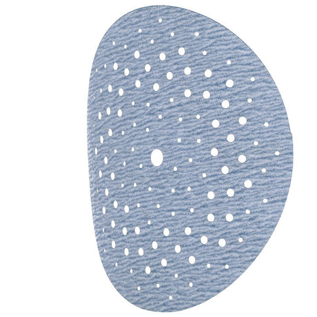 Norton 03217 Sanding Disc, 5 in Dia, 11/16 in Arbor, Coated, P320 Grit, Extra Fine, Spiral, Alumina Ceramic Abrasive