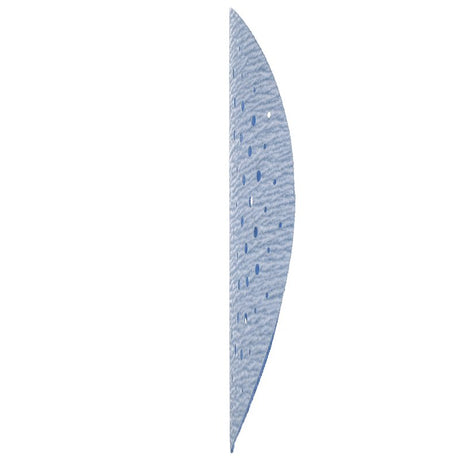 Norton 03217 Sanding Disc, 5 in Dia, 11/16 in Arbor, Coated, P320 Grit, Extra Fine, Spiral, Alumina Ceramic Abrasive