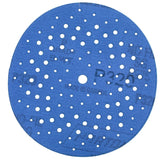 Norton 03217 Sanding Disc, 5 in Dia, 11/16 in Arbor, Coated, P320 Grit, Extra Fine, Spiral, Alumina Ceramic Abrasive