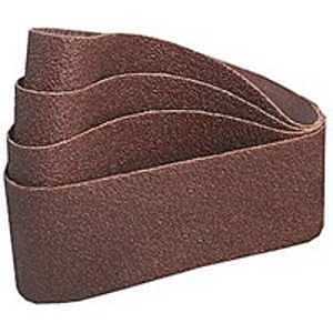 Norton 27946 Sanding Belt, 24 in L, 4 in W, 50 Grit, Coarse, Aluminum Oxide Abrasive, Pack of 50