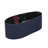 Norton 07660749262 Sanding Belt, 3 in W, 21 in L, 120 Grit, Very Fine, Zirconia Aluminum Abrasive