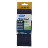 Norton 07660749258 Sanding Belt, 3 in W, 18 in L, 80 Grit, Medium, Zirconia Aluminum Abrasive