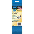 Norton 07660749610 Sanding Belt, 3 in W, 21 in L, 120 Grit, Fine, Zirconia Aluminum Abrasive
