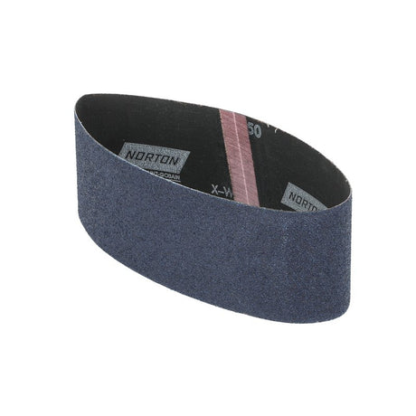 Norton 07660749612 Sanding Belt, 3 in W, 21 in L, 50 Grit, Coarse, Zirconia Aluminum Abrasive