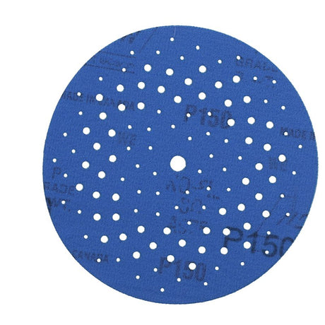 Norton 07660703229 Sanding Disc, 5 in Dia, 11/16 in Arbor, P150 Grit, Fine, Alumina Ceramic Abrasive, Paper Backing