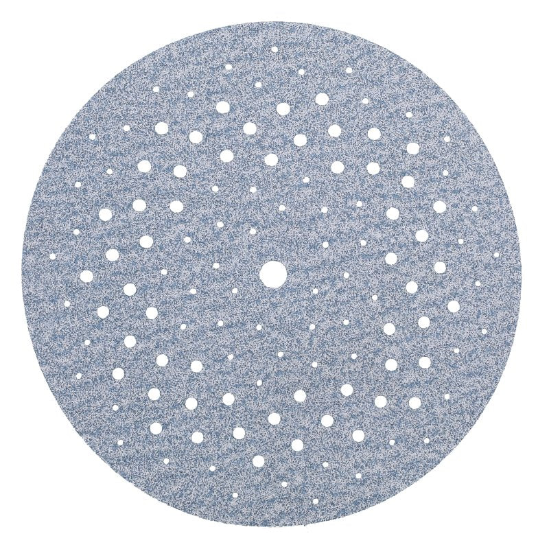 Norton 07660703231 Sanding Disc, 5 in Dia, 11/16 in Arbor, P100 Grit, Medium, Alumina Ceramic Abrasive, Paper Backing