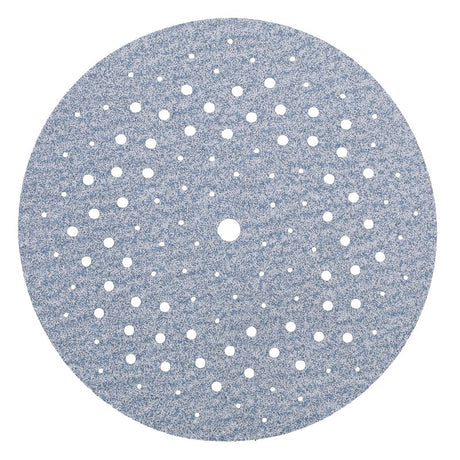 Norton 07660703231 Sanding Disc, 5 in Dia, 11/16 in Arbor, P100 Grit, Medium, Alumina Ceramic Abrasive, Paper Backing