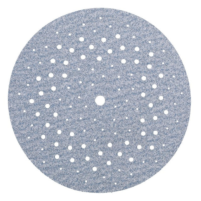 Norton 07660703231 Sanding Disc, 5 in Dia, 11/16 in Arbor, P100 Grit, Medium, Alumina Ceramic Abrasive, Paper Backing