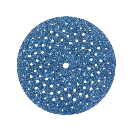 Norton 07660703234 Sanding Disc, 5 in Dia, 11/16 in Arbor, 40 Grit, Extra Coarse, Alumina Ceramic Abrasive, Spiral
