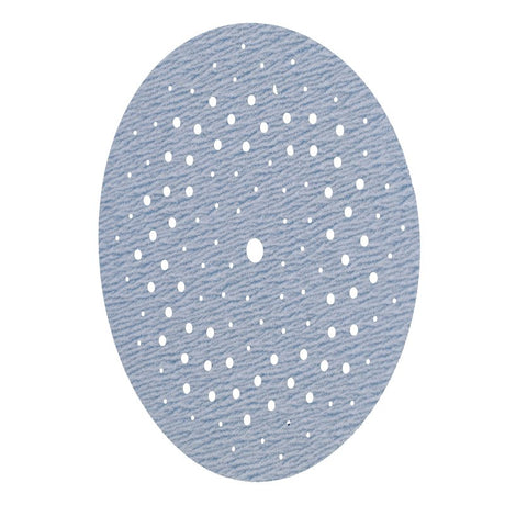 Norton 07660704038 Sanding Disc, 5 in Dia, 11/16 in Arbor, P220 Grit, Very Fine, Alumina Ceramic Abrasive, Spiral