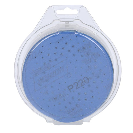 Norton 07660704038 Sanding Disc, 5 in Dia, 11/16 in Arbor, P220 Grit, Very Fine, Alumina Ceramic Abrasive, Spiral