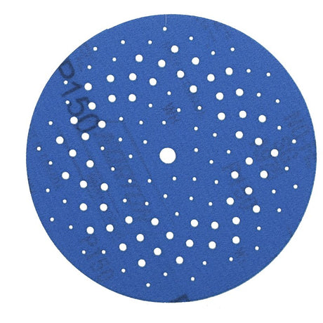 Norton 07660704036 Sanding Disc, 5 in Dia, 11/16 in Arbor, P150 Grit, Fine, Alumina Ceramic Abrasive, Paper Backing