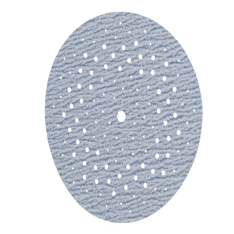 Norton 07660704034 Sanding Disc, 5 in Dia, 11/16 in Arbor, P100 Grit, Medium, Alumina Ceramic Abrasive, Spiral