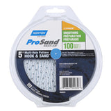 Norton 07660704034 Sanding Disc, 5 in Dia, 11/16 in Arbor, P100 Grit, Medium, Alumina Ceramic Abrasive, Spiral