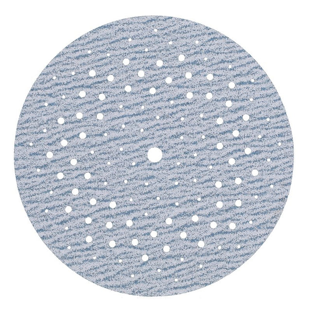 Norton 07660704034 Sanding Disc, 5 in Dia, 11/16 in Arbor, P100 Grit, Medium, Alumina Ceramic Abrasive, Spiral