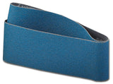 Norton 02228 Sanding Belt, 3 in W, 21 in L, Zirconia Aluminum Abrasive, 36 Grit, Extra Coarse