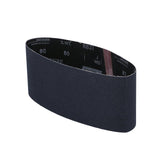 Norton 05472 Sanding Belt, 4 in W, 24 in L, 80 Grit, Medium, Zirconia Aluminum Abrasive