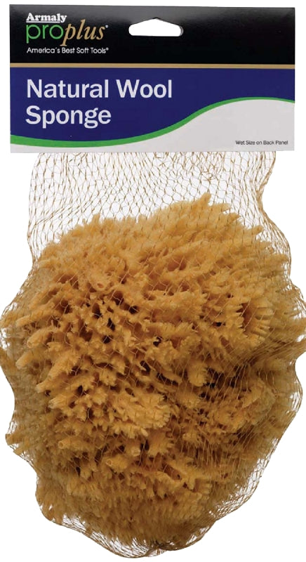 Armaly ProPlus 81000 Sea Sponge, 6 in L, 5 in W, Natural Wool