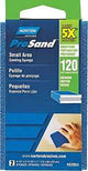 Norton ProSand 82064 Sanding Sponge, 4-1/2 in L, 2-11/16 in W, 120 Grit, Coarse, Aluminum Oxide Abrasive