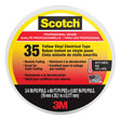 Scotch 3/4 in. W X 66 in. L Yellow Vinyl Electrical Tape, Pack of 5