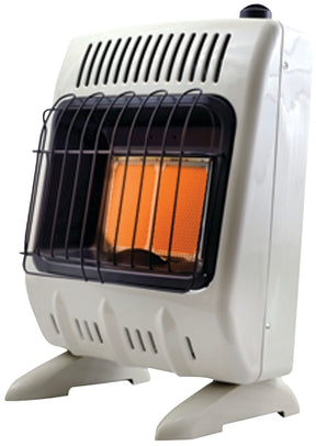Mr. Heater F299810 Vent-Free Radiant Heater, 11-1/4 in W, 22-1/2 in H, 10,000 Btu Heating, Propane