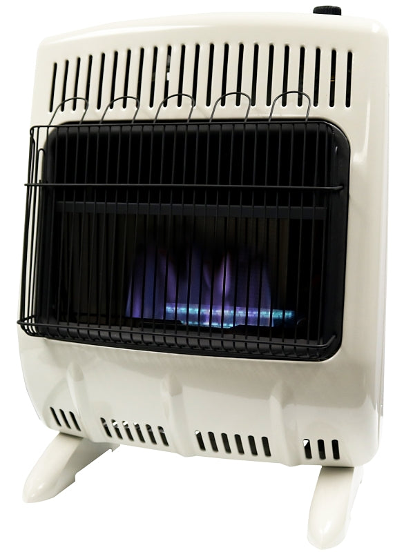 Mr. Heater MHVFDF20BFT Vent-Free Blue Flame Heater, 700 sq-ft Heating Area, 20 lb Fuel Tank, 20,000 Btu