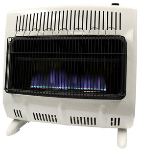 Mr. Heater MHVFDF30BFT Series Vent-Free Blue Flame Heater, 1000 sq-ft Heating Area, 20 lb Fuel Tank, 30,000 Btu