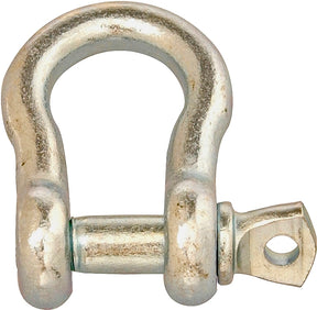 Campbell T9600835 Anchor Shackle, 1/2 in Trade, 2000 lb Working Load, 0.43 in Dia Wire, Consumer Grade, Carbon Steel