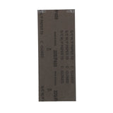 Norton SandWet T401 Series 68533 Sandpaper, 3-2/3 in W, 9 in L, 320 Grit, Fine, Silicon Carbide Abrasive, Paper Backing
