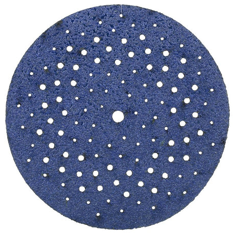 Norton ProSand Multi-Air Series 68460 Sanding Disc, 5 in Dia, 11/16 in Arbor, 40 Grit, Coarse, Ceramic Alumina Abrasive