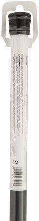 Simple Spaces SD-SR36-BK Shower Curtain Rod, 7.5 lb, 36 to 63 in L Adjustable, 1 in Dia Rod, Steel, Matte