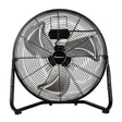 VisionAir 1VAFHV20 High-Velocity Floor Fan with Aluminum Oil Bearing Motor, 120 V, 20 in Dia Blade, 3-Speed