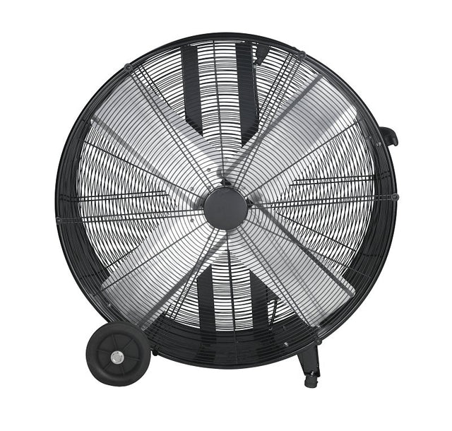 VisionAir 2VAFDRUM30 Heavy-Duty High-Velocity Drum Fan, 120 V, 30 in Dia Blade, 3-Speed, 9020 cfm Air