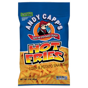 Andy Capp's 2620047159 Hot Fries, 3 oz Pack, Pack of 12