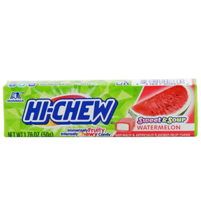 Hi-Chew 122772 Fruit Chewy Candy, Watermelon, 1.76 oz, Pack of 15