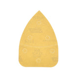 Norton 07660702706 Iron Shape Vacuum Sheet, 3-3/4 in W, 5-7/16 in L, P120 Grit, Medium, Aluminum Oxide Abrasive