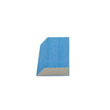 Norton ProSand 68467 Single Angle Sanding Sponge, 9 in L, 3-5/16 in W, 180 Grit, Fine, Aluminum Oxide Abrasive