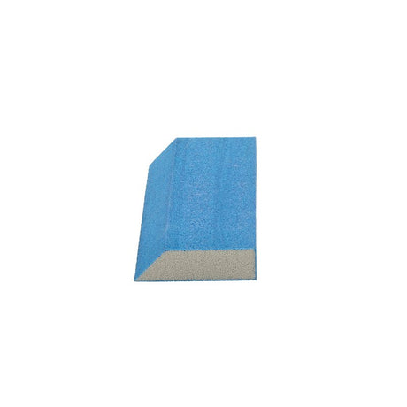 Norton ProSand 68467 Single Angle Sanding Sponge, 9 in L, 3-5/16 in W, 180 Grit, Fine, Aluminum Oxide Abrasive