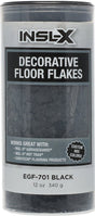 Insl-X EGF701099EA Floor Flake, Black, Pack of 6