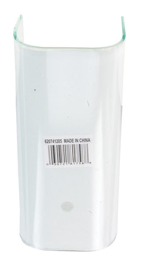 Westinghouse Rectangle White Glass Fan/Fixture Shade 1 pk, Pack of 6