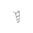 Windline SS Under Platform Telescoping Slide Mount Ladder, 3-Step