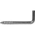 Reliable COHZ2MR Cornice Screw Hook, 2 in L, Zinc, Pack of 5