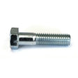 Reliable HC2Z1412B Hex Bolt, 1/4-20 Thread, 1/2 in OAL, 2 Grade, Steel, Zinc, Coarse, Partial Thread